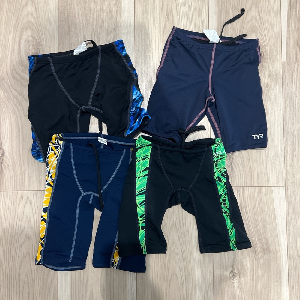 Youth competition swim jammers